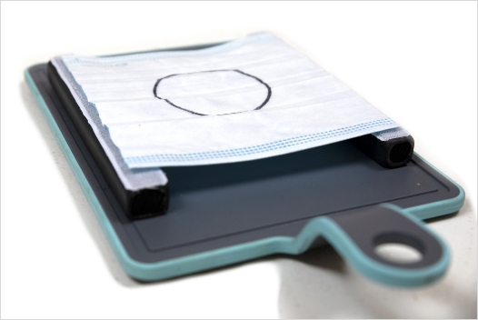 Ακριβή τεχνική κοπής τυχαίων γεωμετρικών σχημάτων.